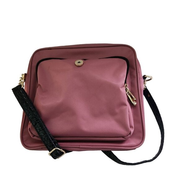 Samantha Brown RFID Protected Crossbody Purse Travel Dusty Rose - Picture 4 of 11